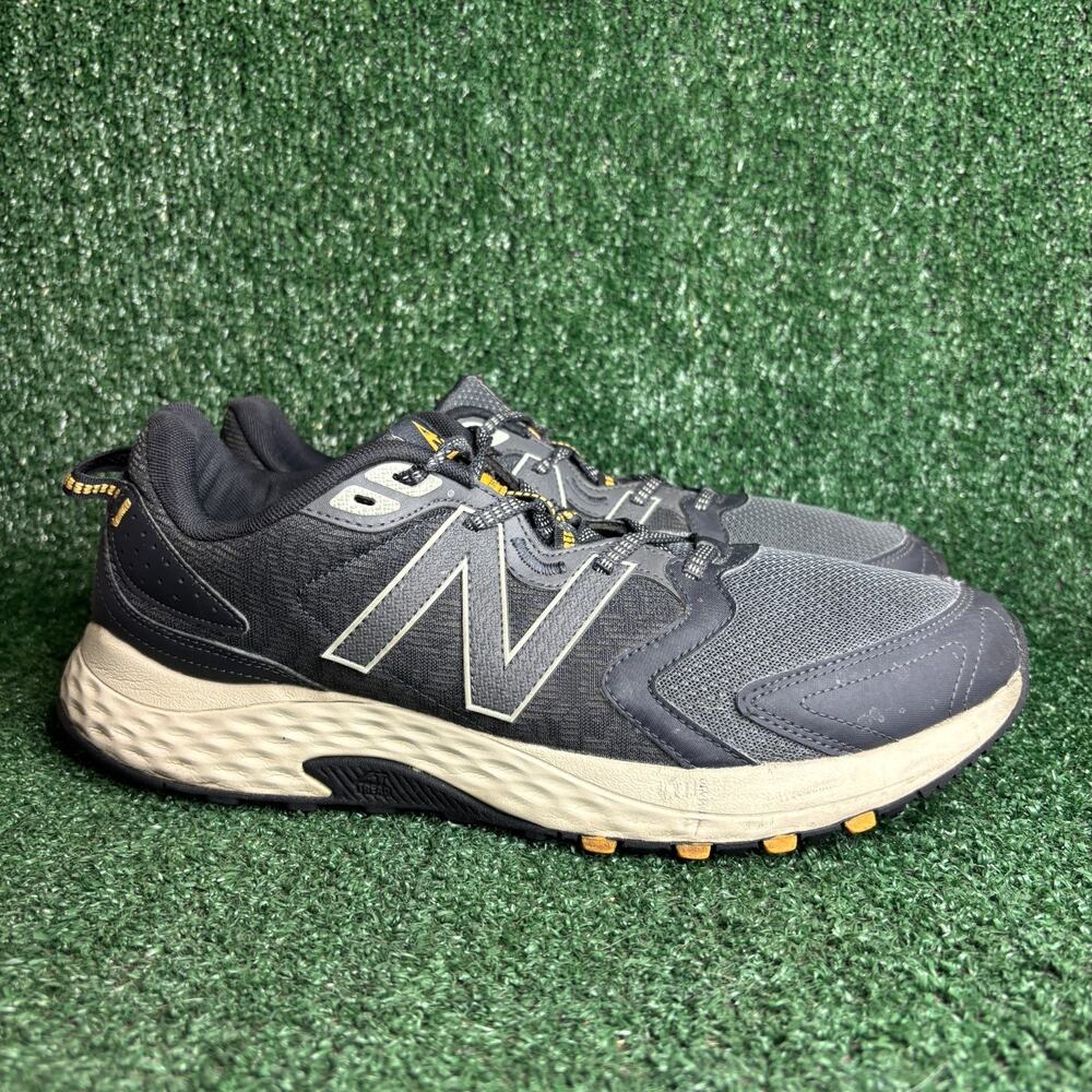 New Balance MT410LG7 Trail Mesh Running‎ Athletic Sneakers Grey Charcoal Mens 14